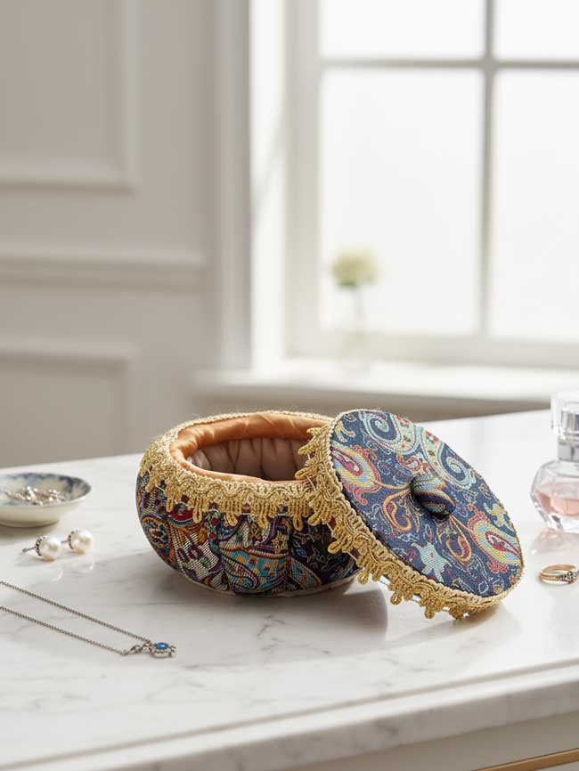 کیف جواهرات ترمه یزدی نفیس